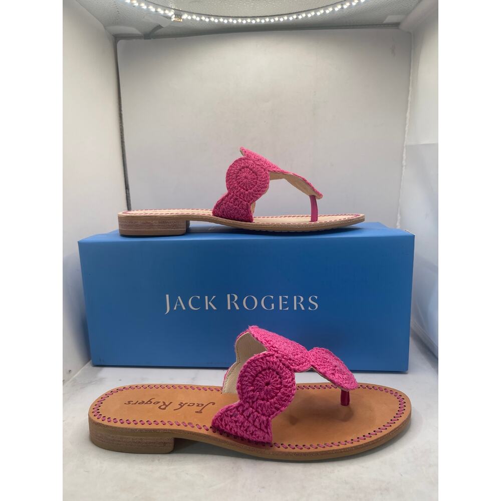 Jack Rogers Margo Fuchsia Sandal Size 7.5M